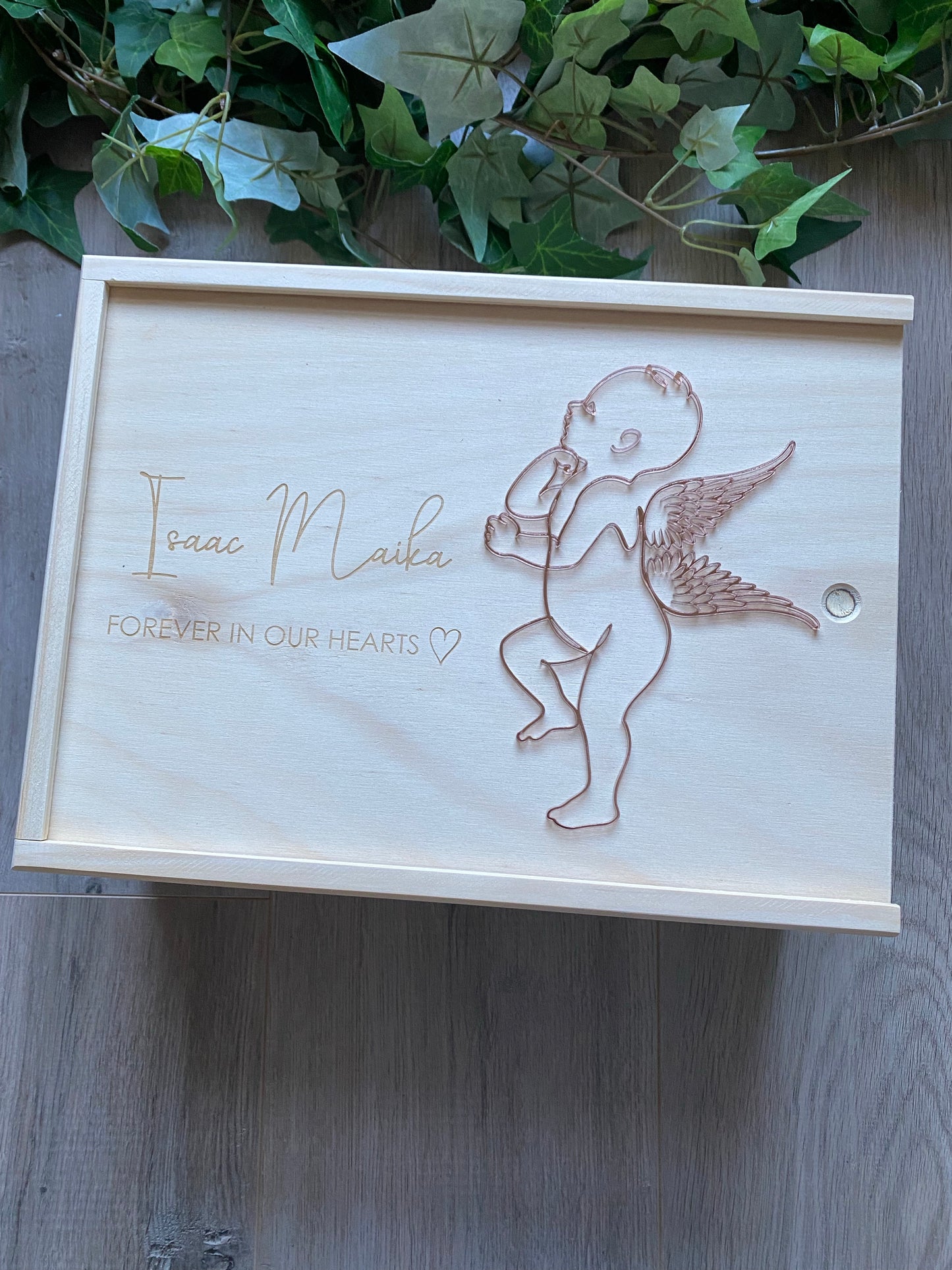 Timber 3D Baby Keepsake Boxes