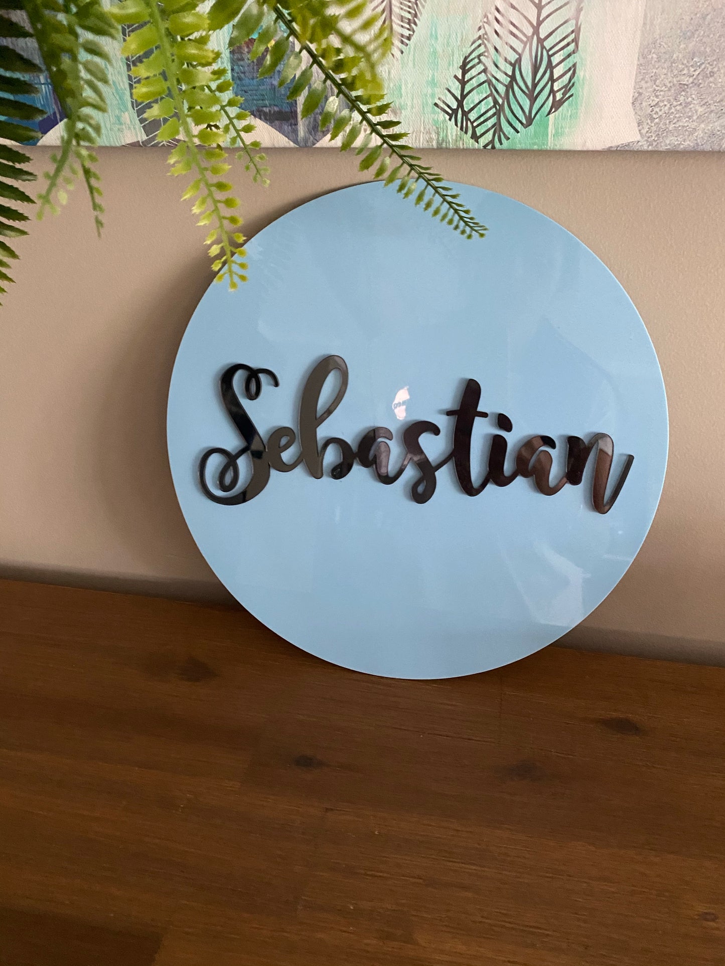 Round Acrylic Sign/Plaque