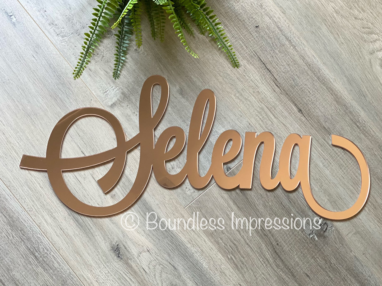 Large Name Plaque (60cm)