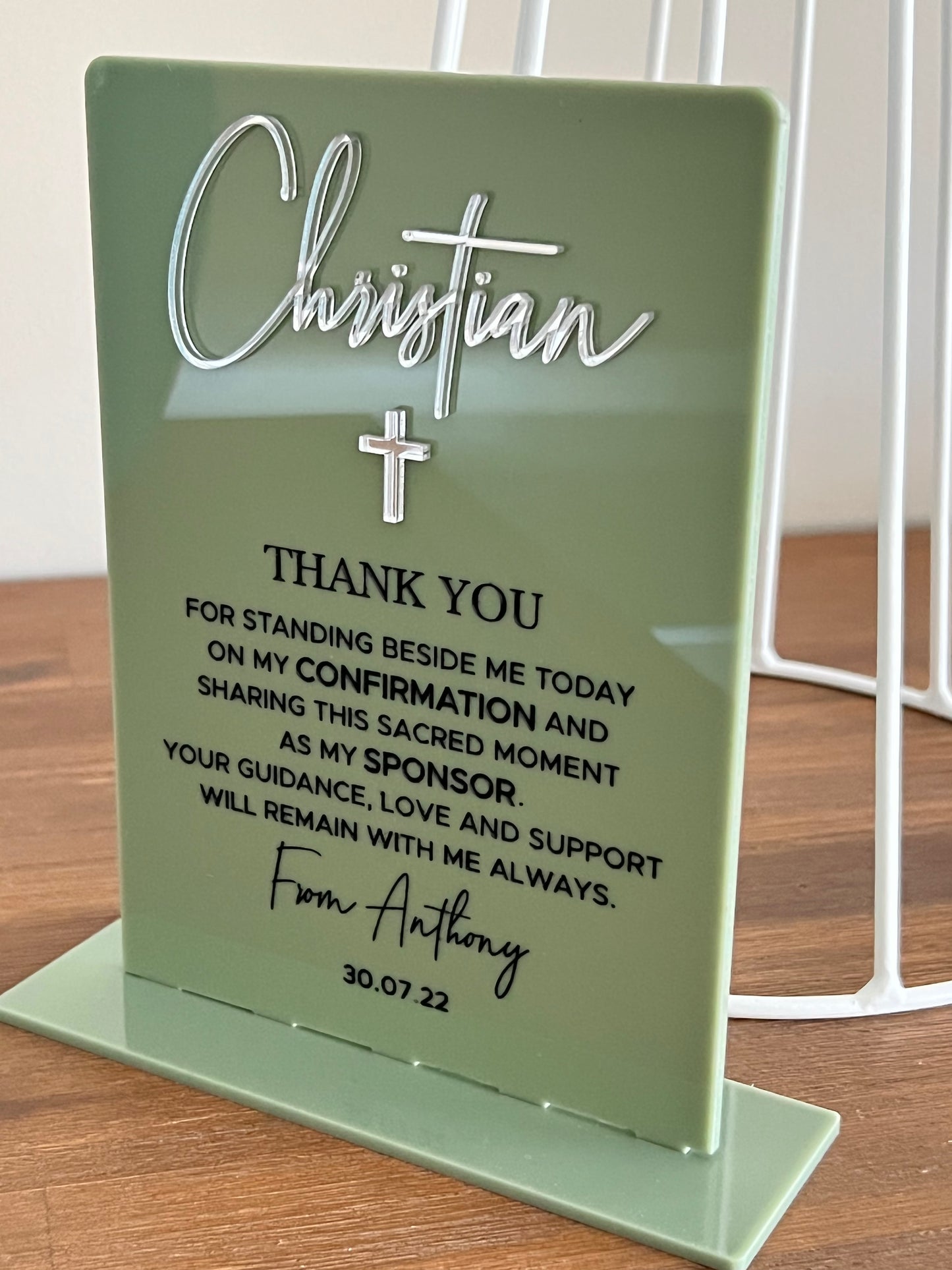 Acrylic Plaque Gift (Rectangle)