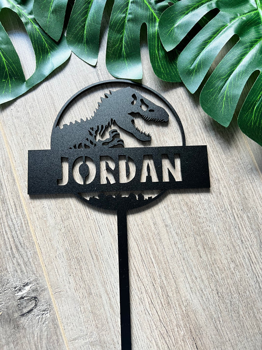 ‘Jurassic' Theme Cake Topper