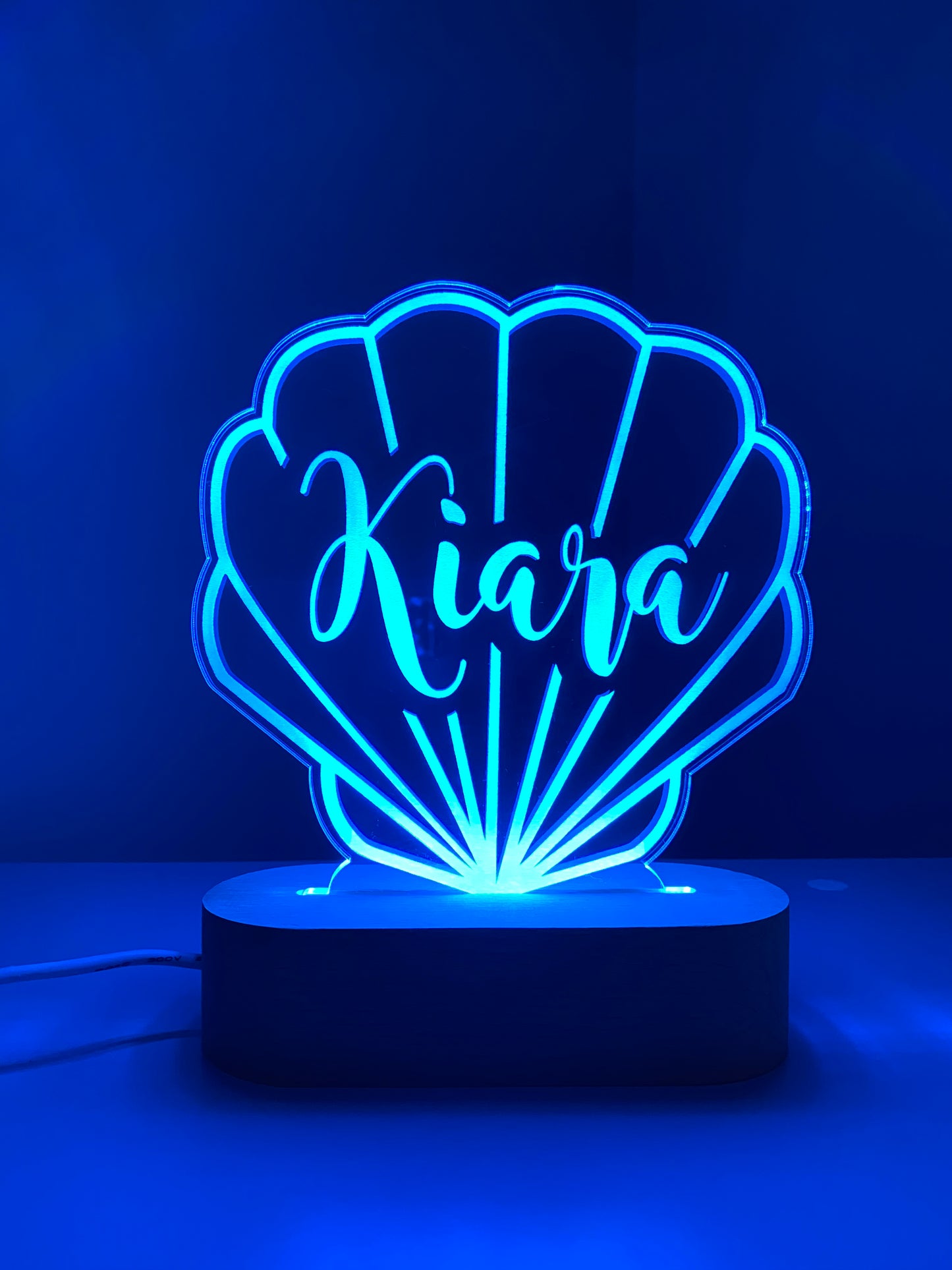 Personalised ‘Shell’ Design Night Light