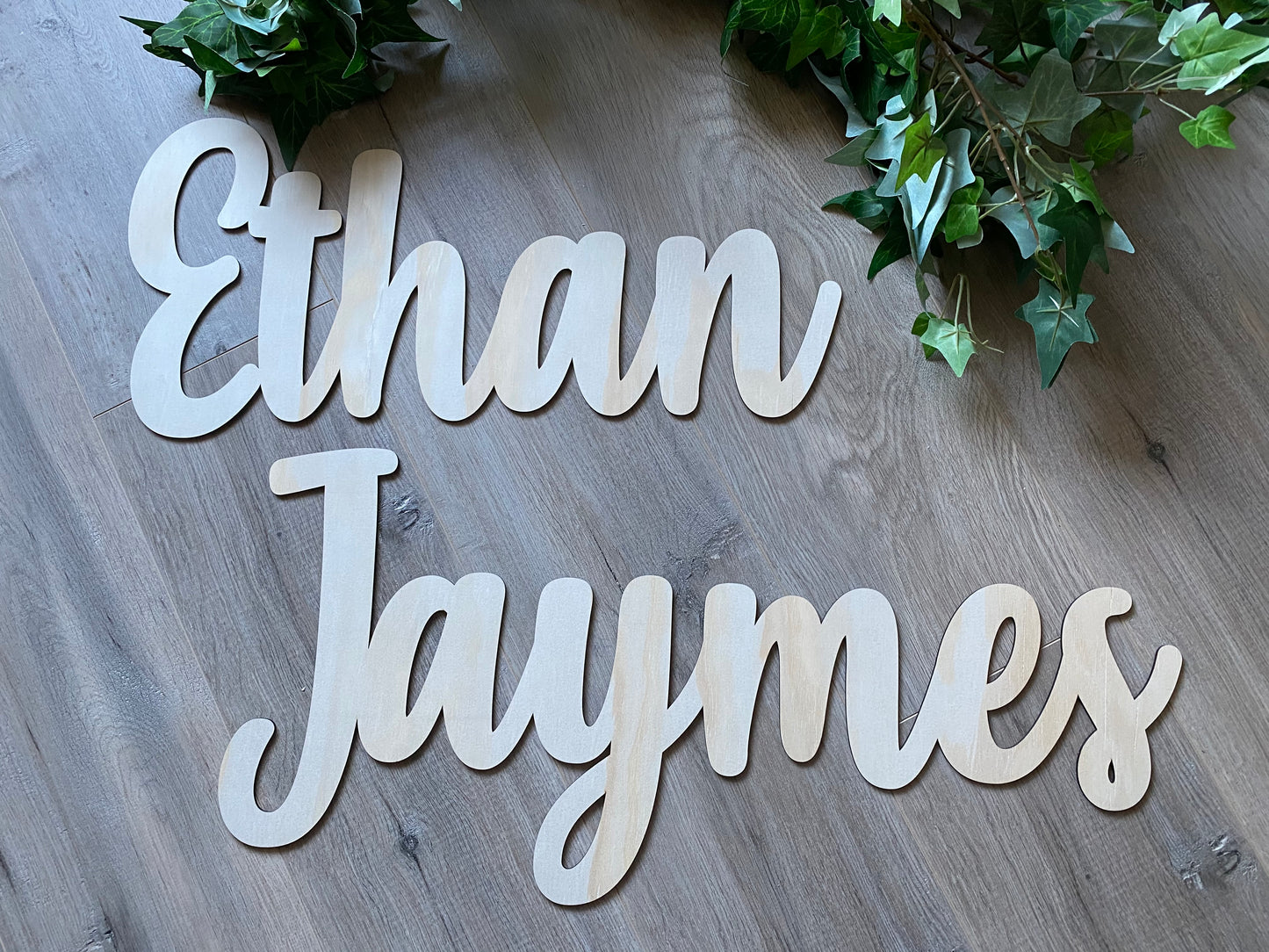 Small Name Plaque (30cm)