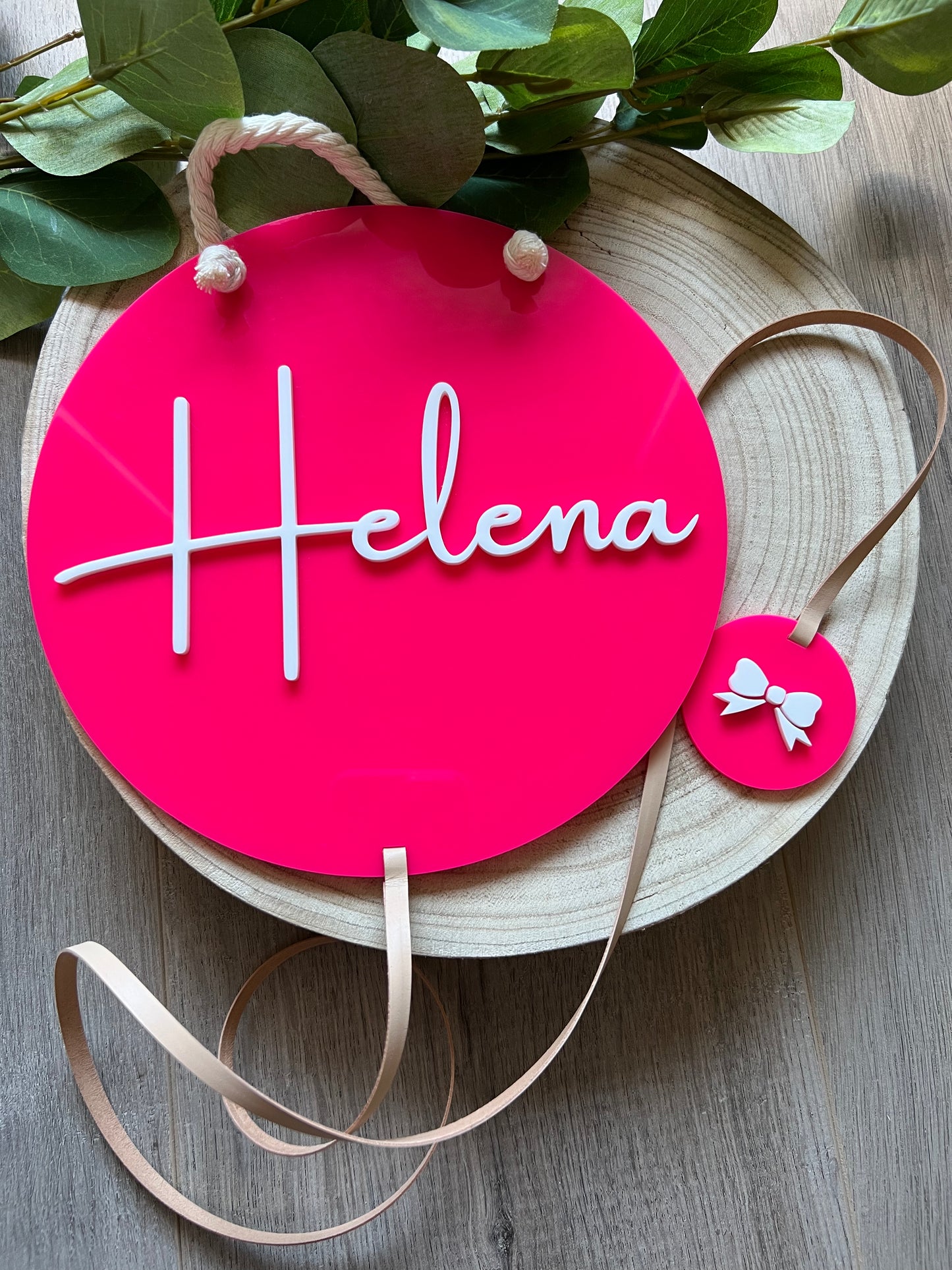 Acrylic Bow Display Holder