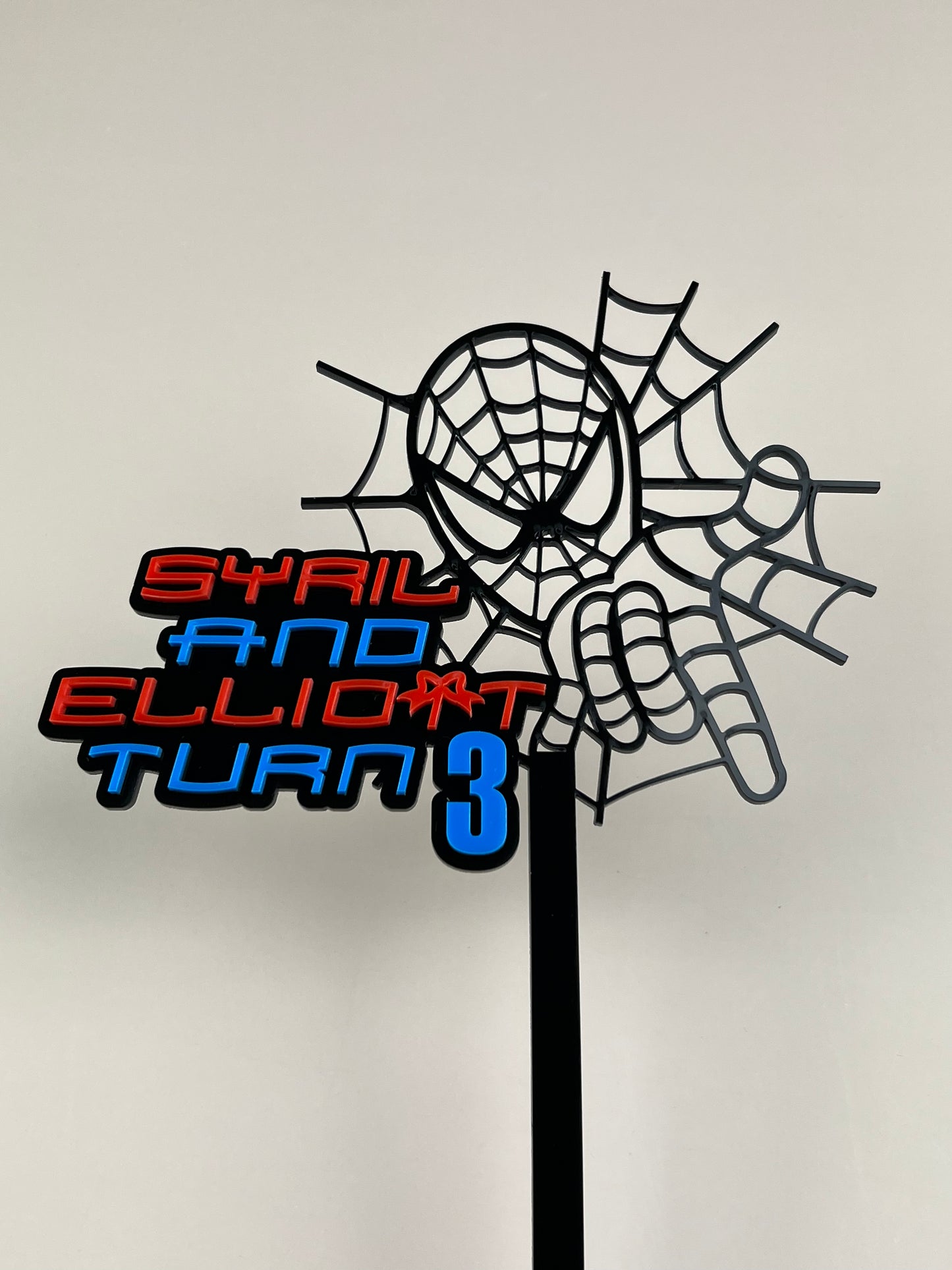 Spiderman Cake Topper