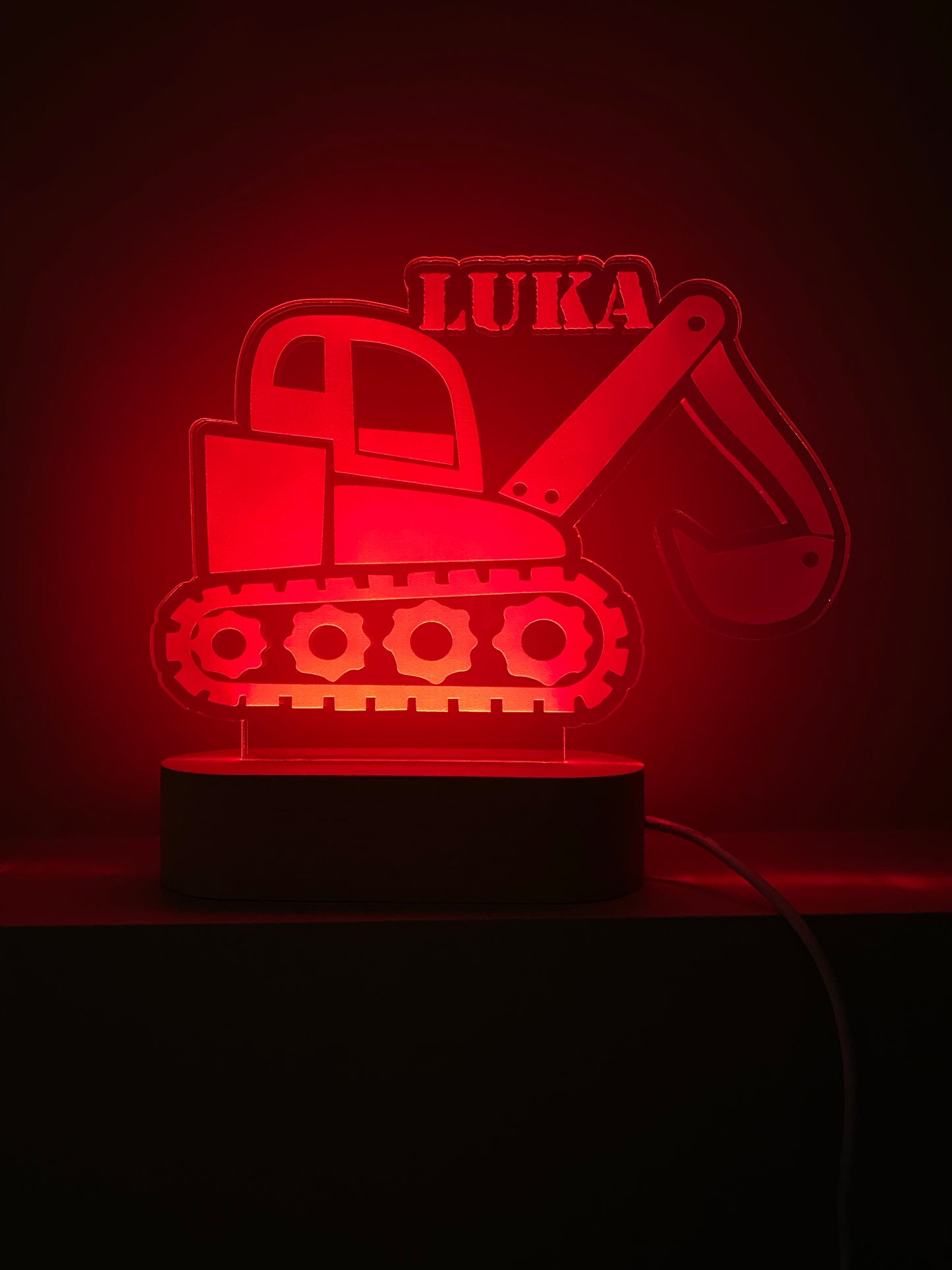 Personalised Character/Shape Night Light