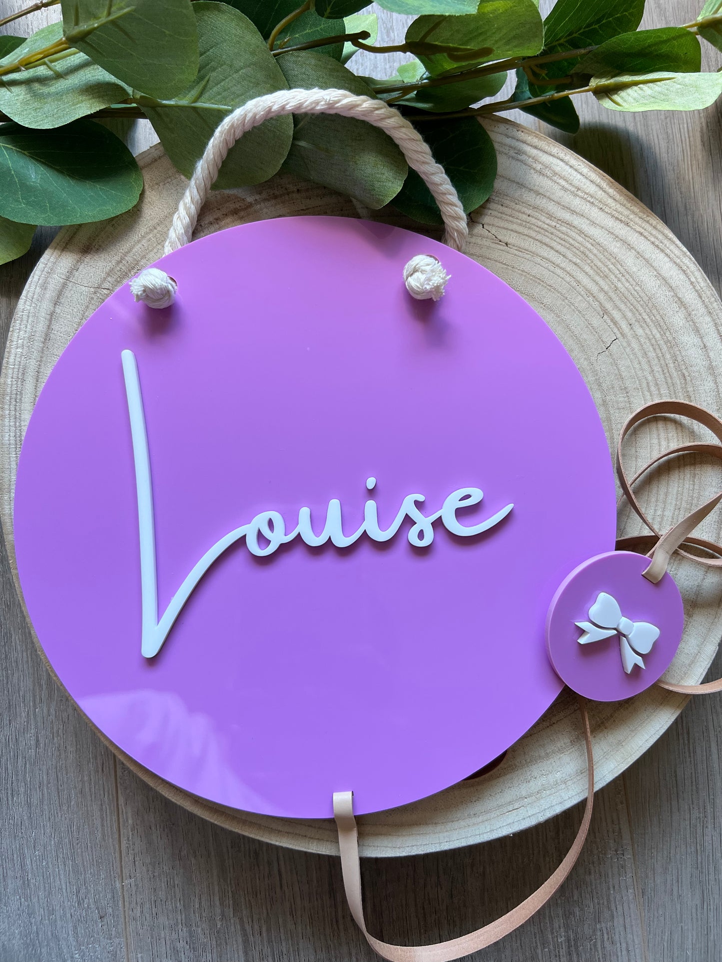 Acrylic Bow Display Holder