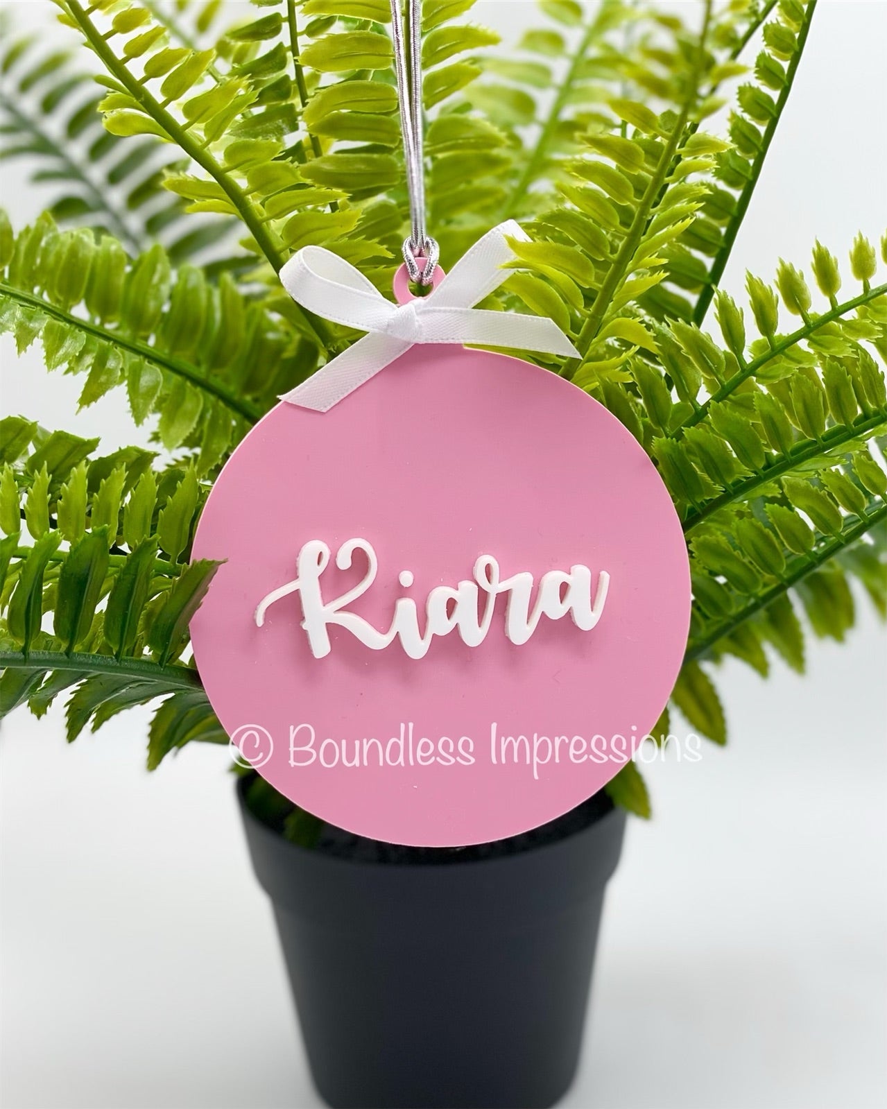 Personalised Acrylic - Christmas Tree Ornaments