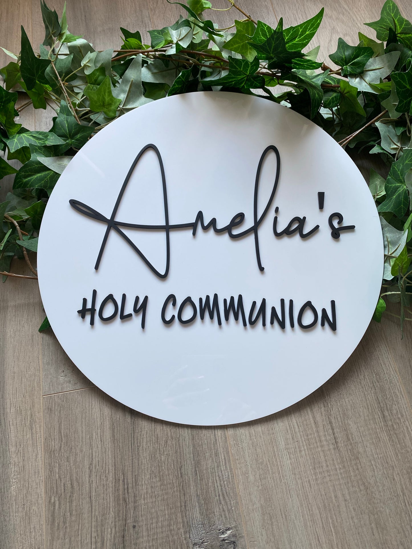 Round Acrylic Sign/Plaque