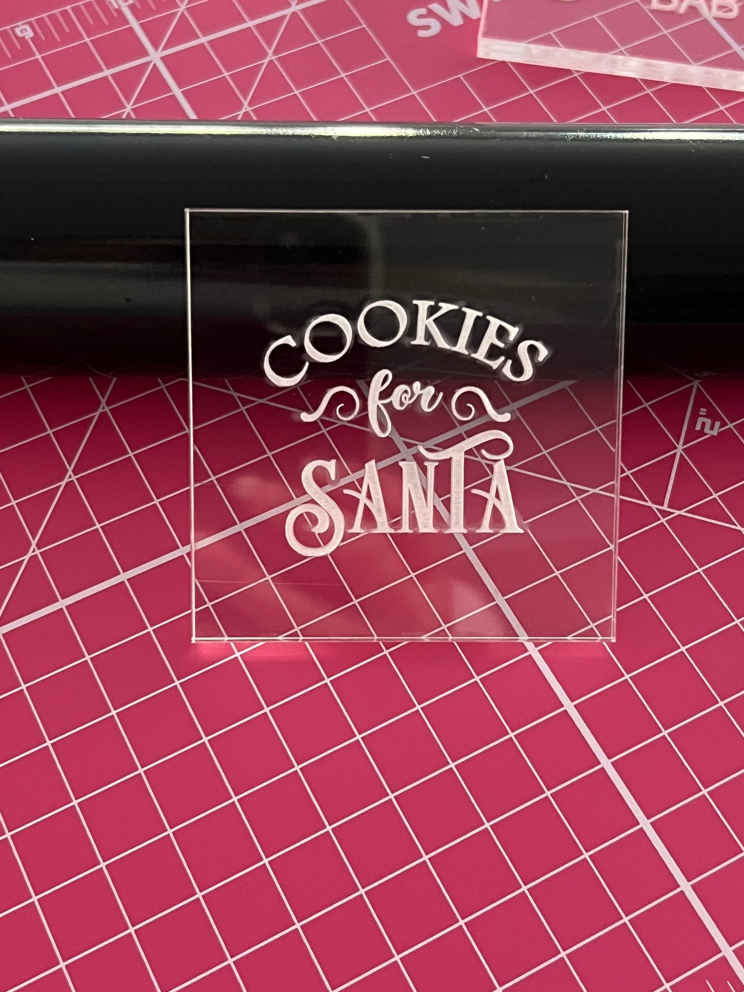 Cookie Stamp/Embosser (Cookies for Santa)