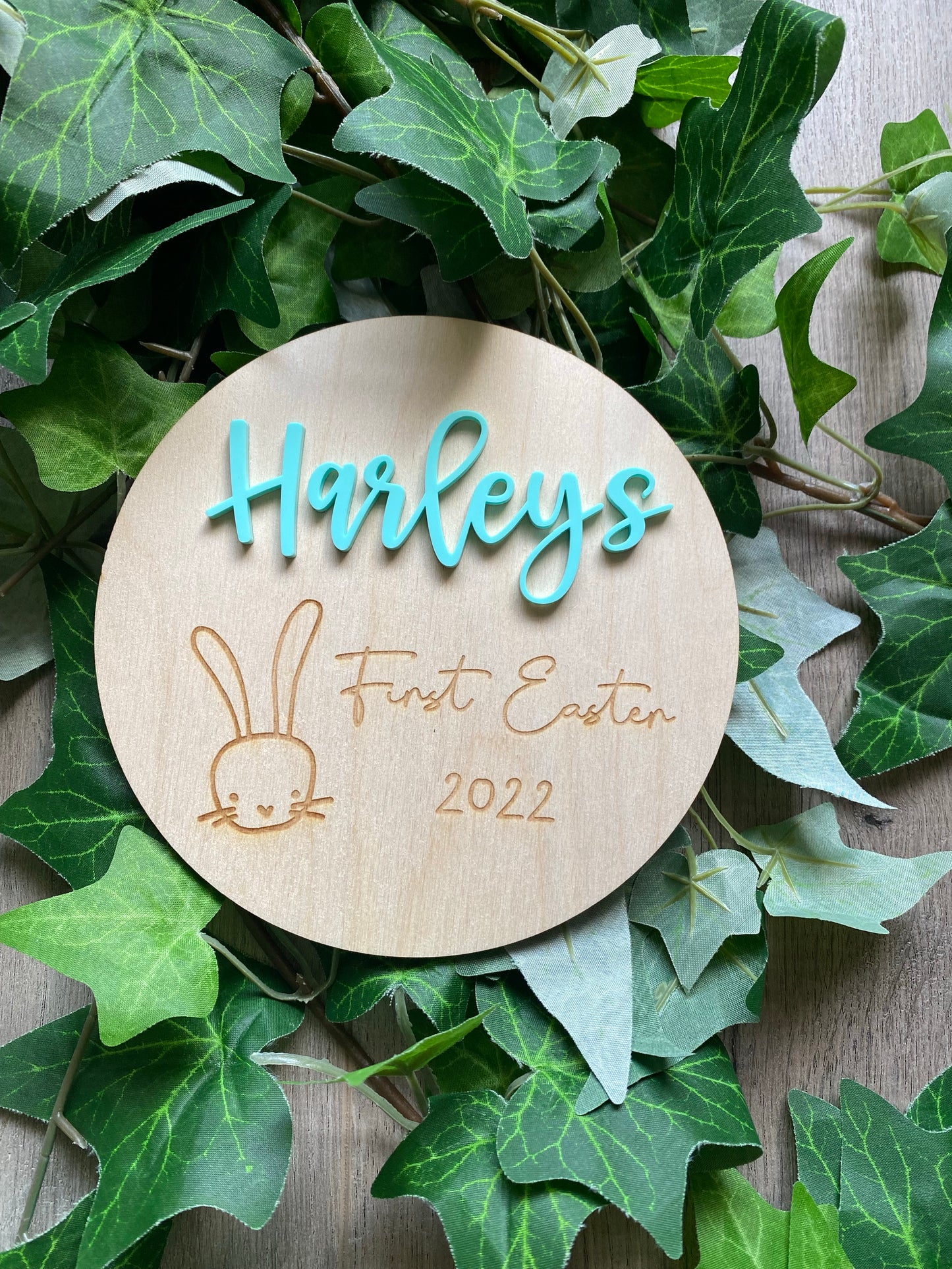 Personalised '1st Easter' Milestone Plaque