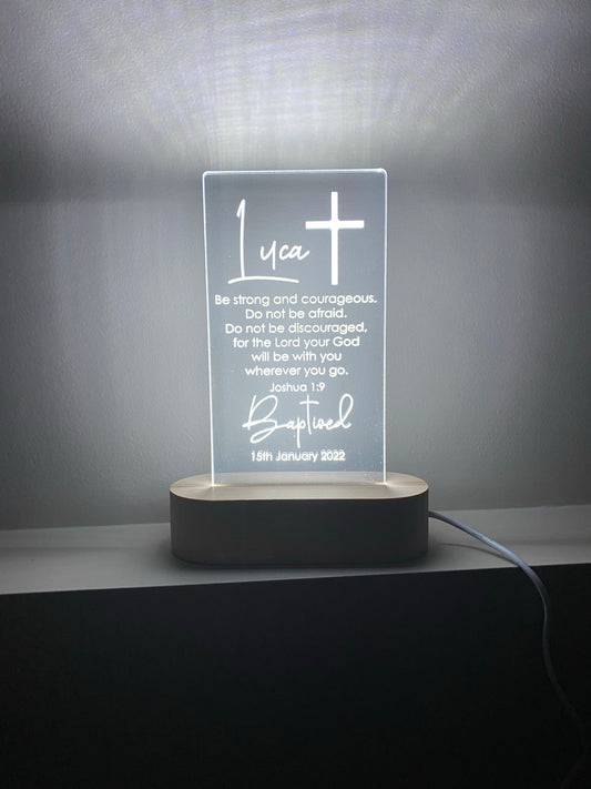 Customised Vertical Night Light