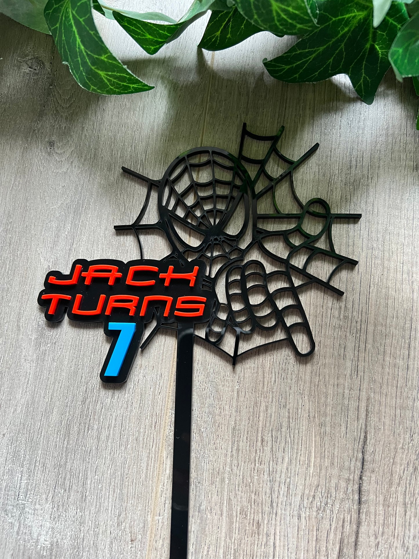 Spiderman Cake Topper