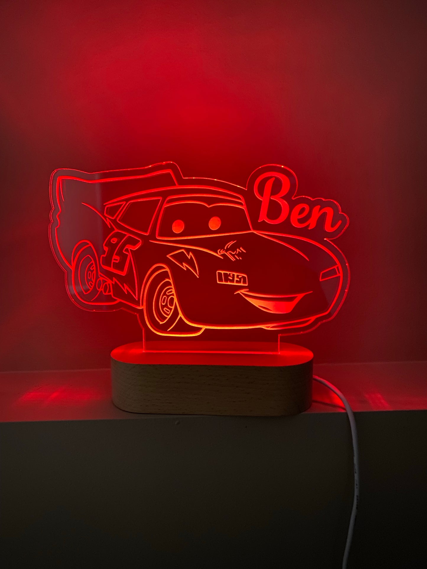 Personalised Character/Shape Night Light