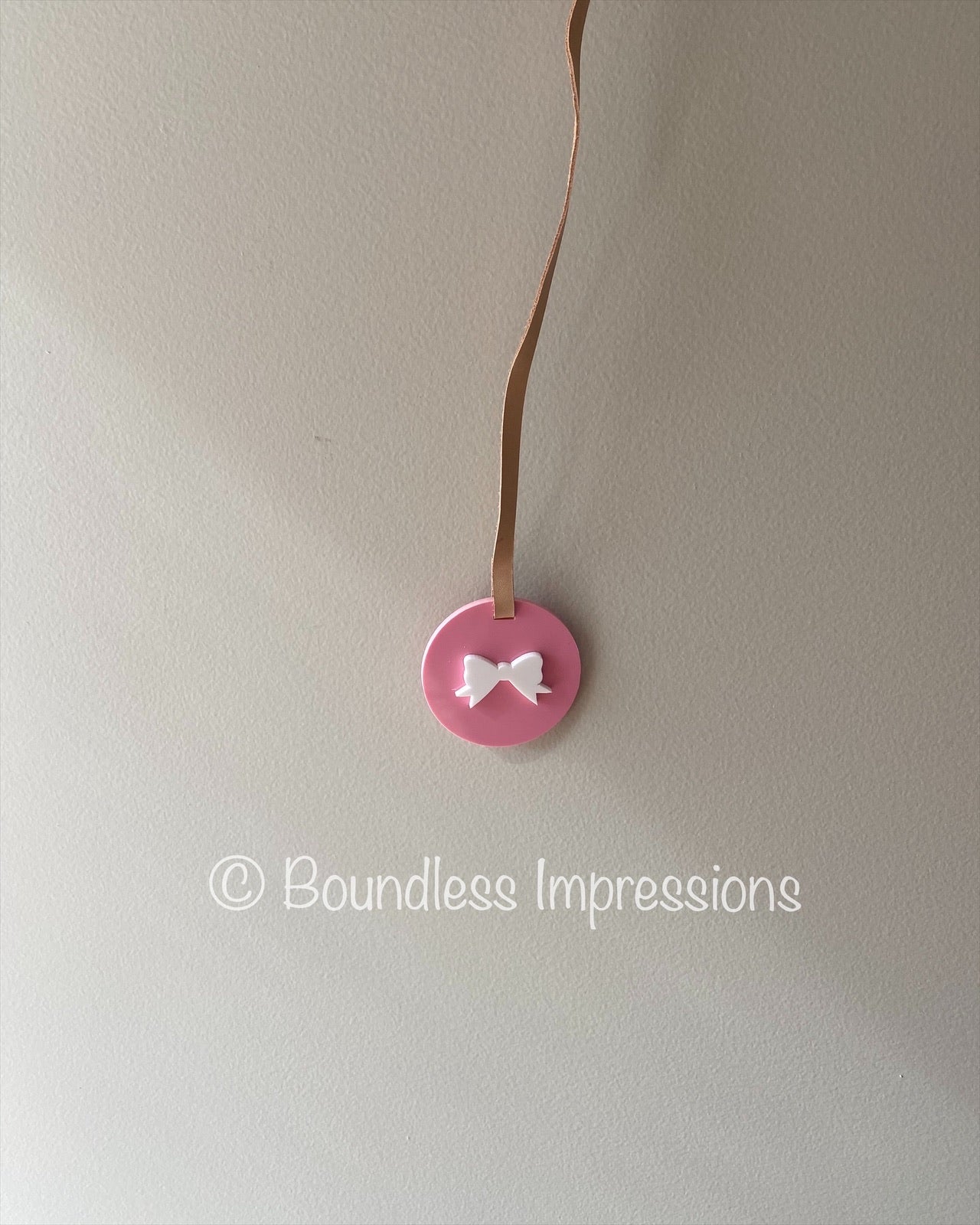 Acrylic Bow Display Holder