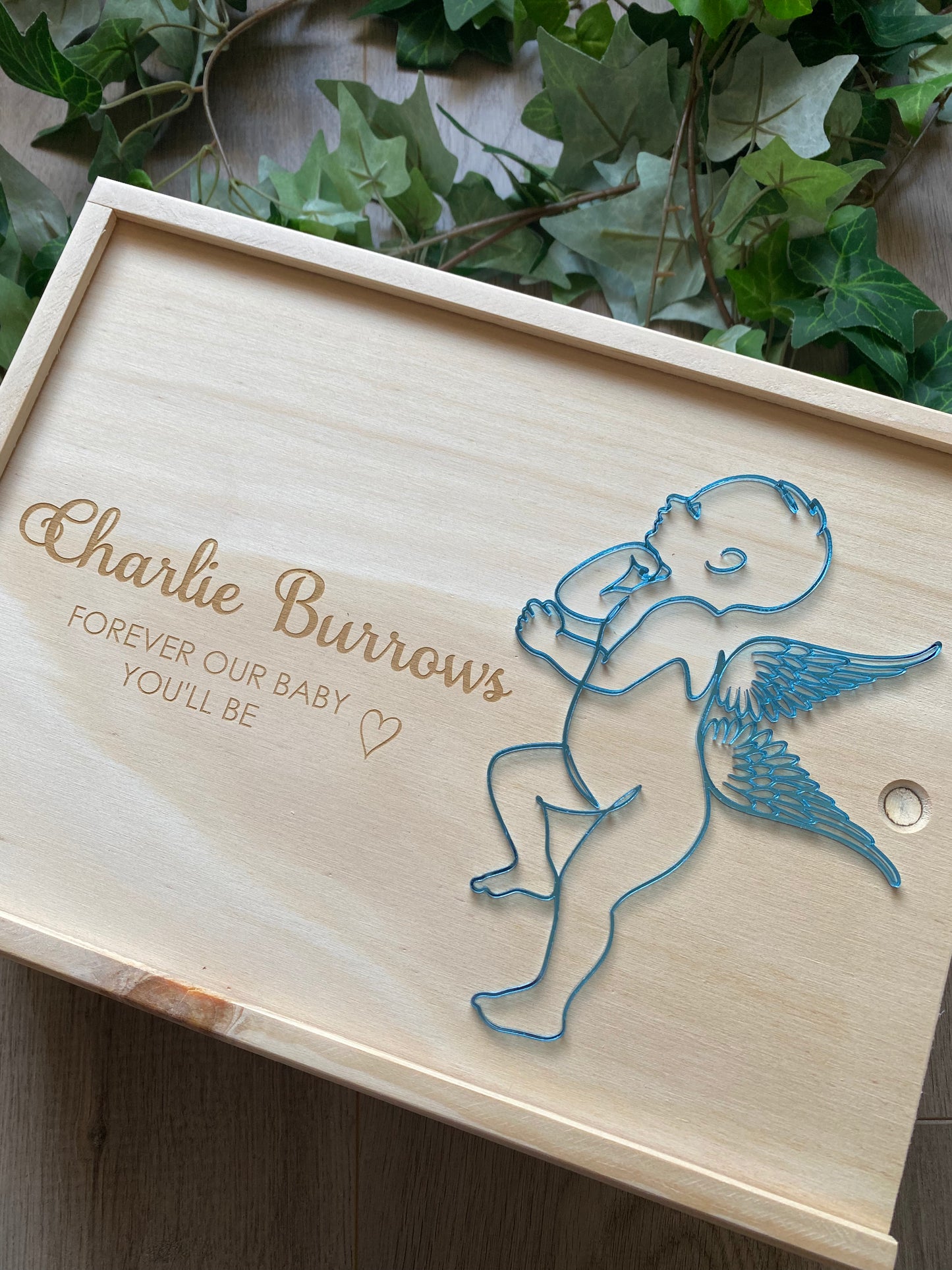 Timber 3D Baby Keepsake Boxes