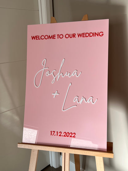 Large Event Welcome Sign