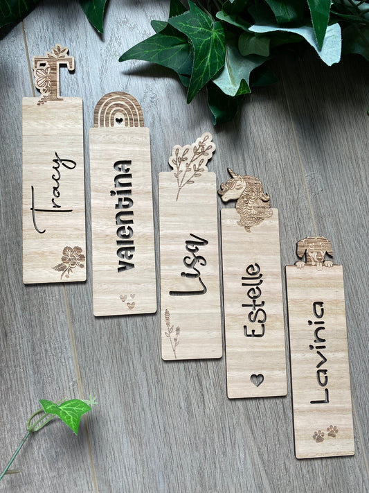 Timber Character Bookmarks