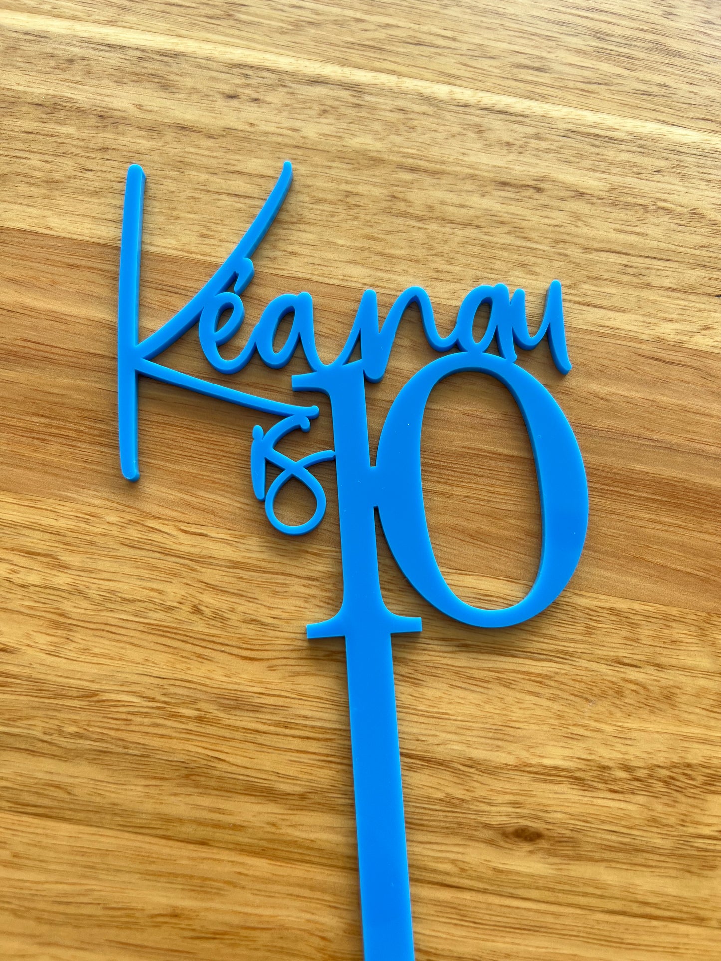 Custom Acrylic Cake Toppers