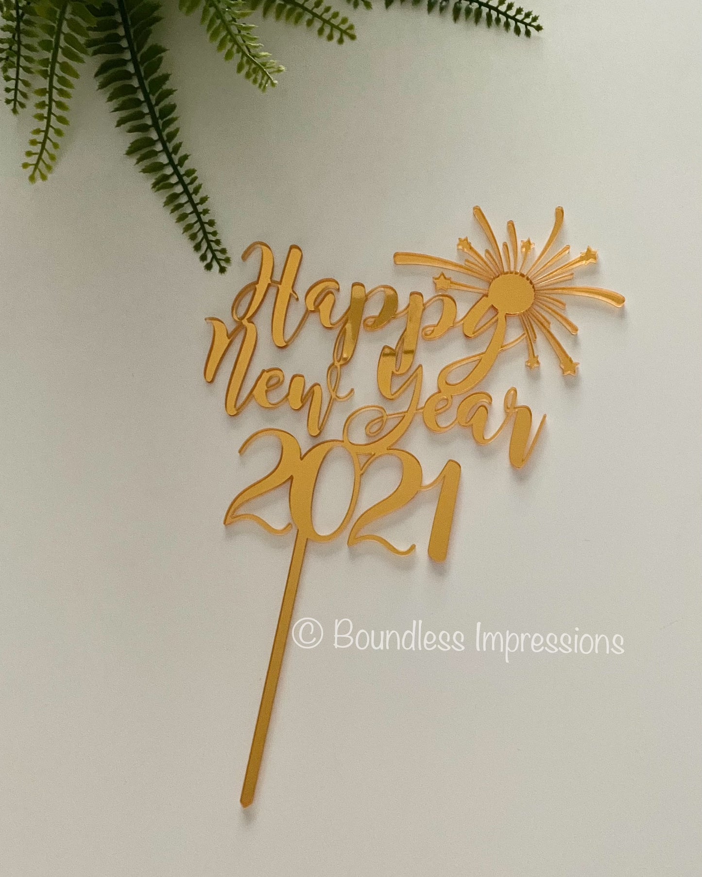 Custom Acrylic Cake Toppers