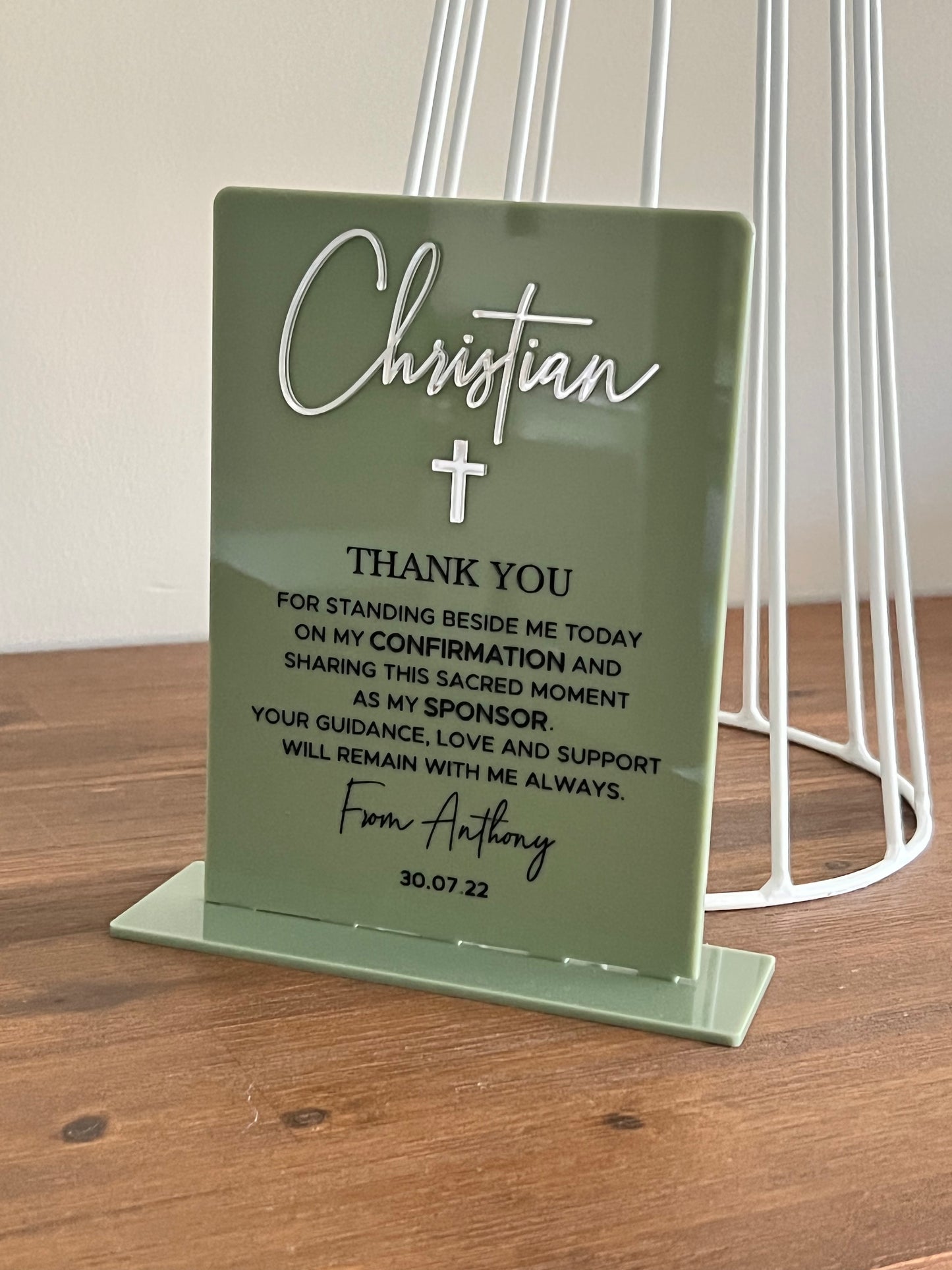 Acrylic Plaque Gift (Rectangle)