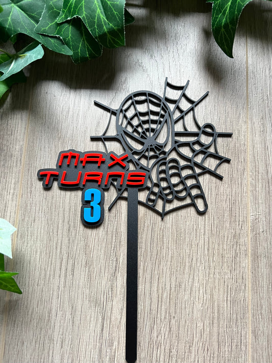 Spiderman Cake Topper