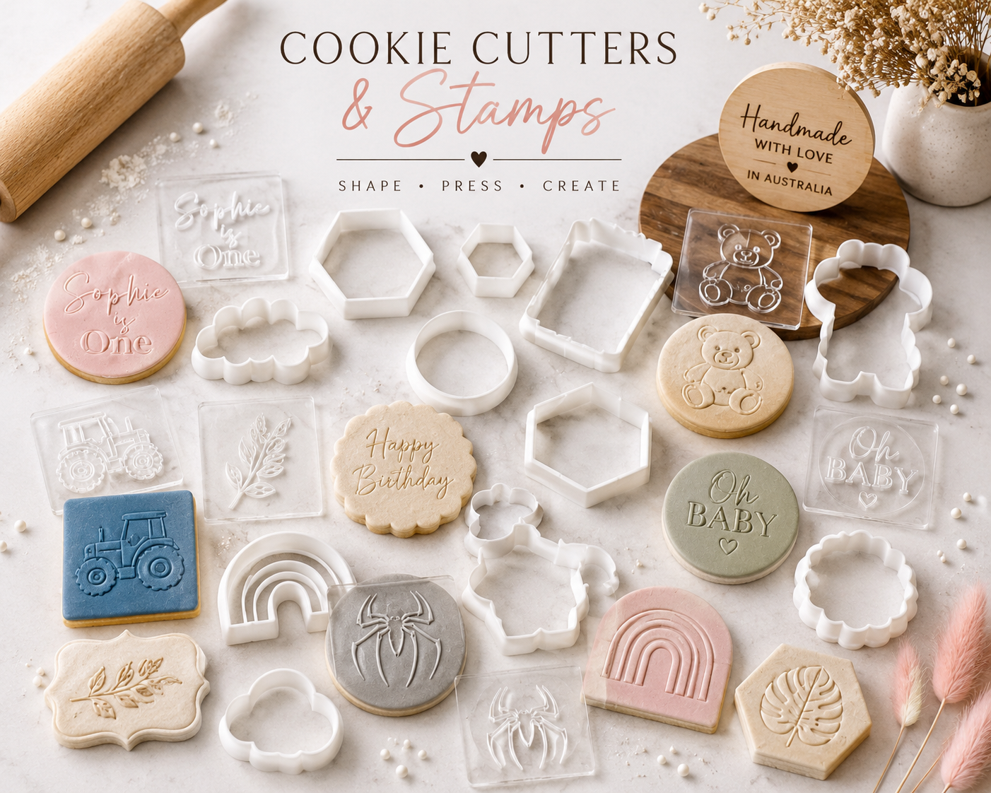 Cookie Cutters & Stamps