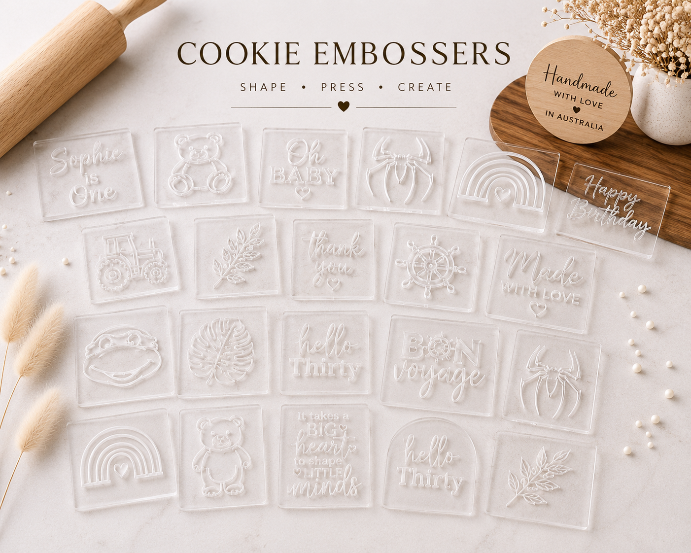 Cookie/Fondant Embossers