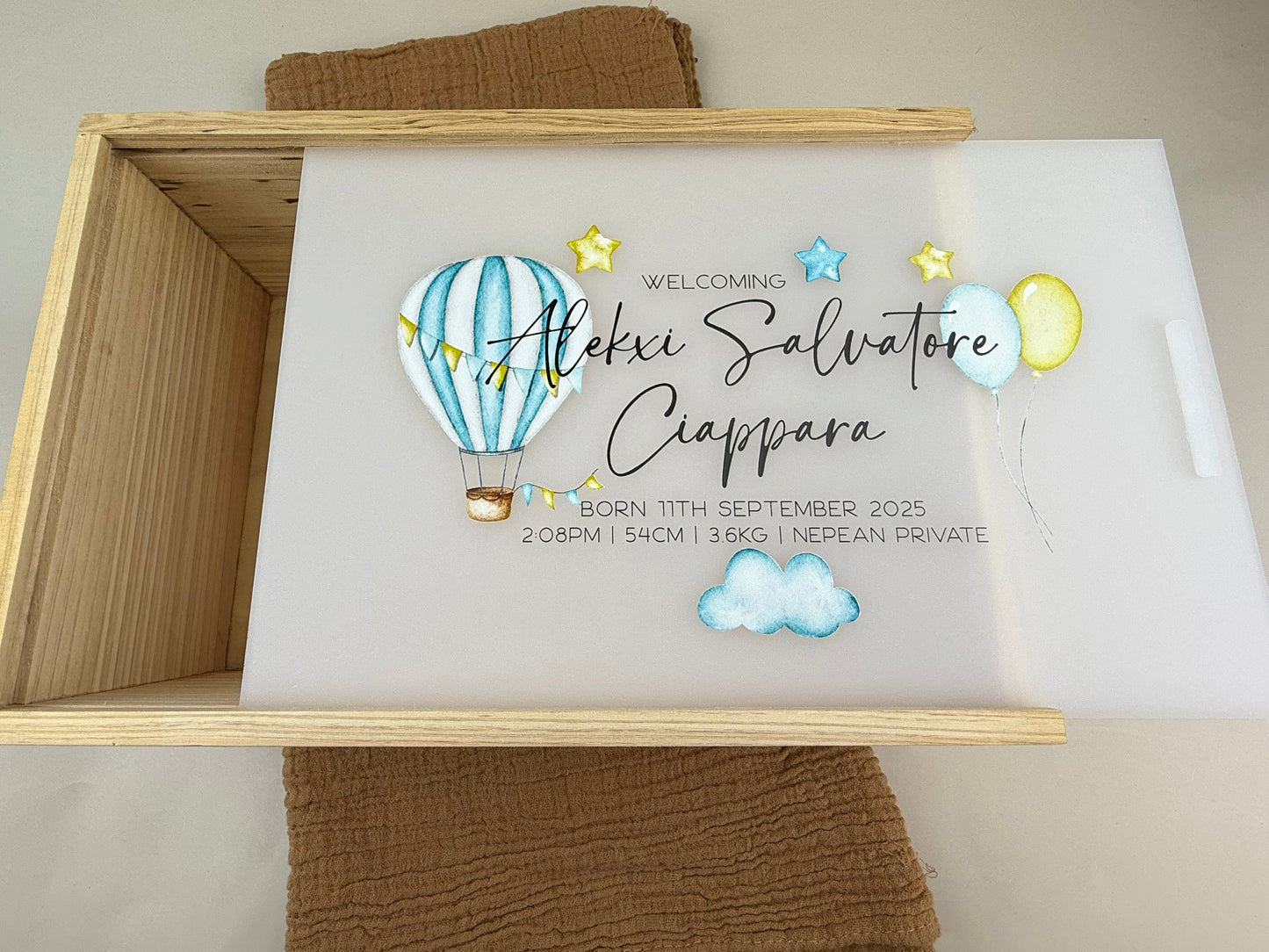 Keepsake Boxes (Printed Acrylic Lid)