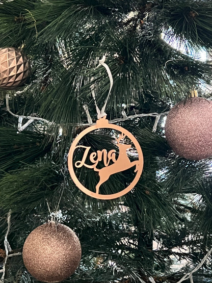 Hoop Christmas Ornaments