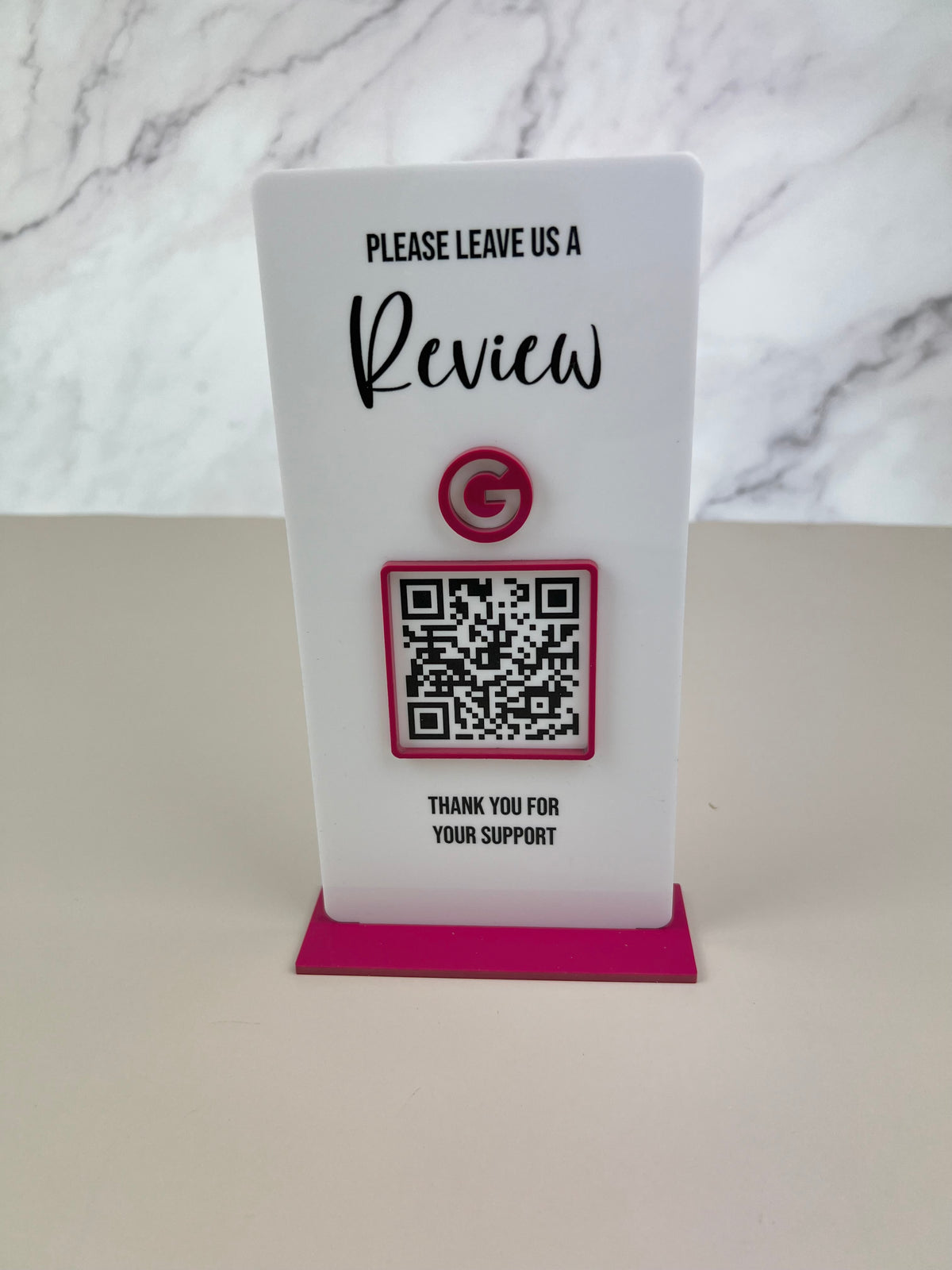 Business Review/QR Code Sign
