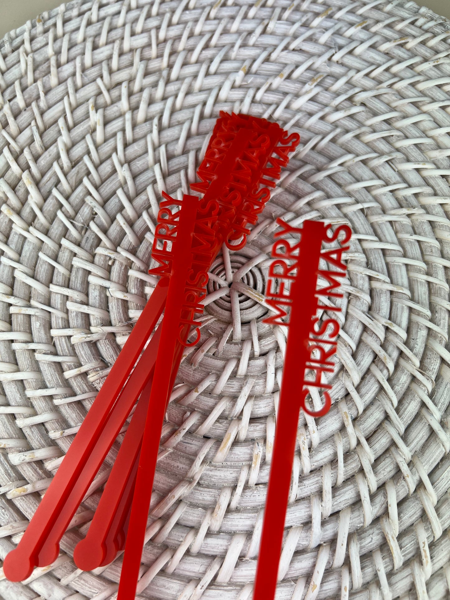 Christmas Drink Stirrers (Pkt 5)