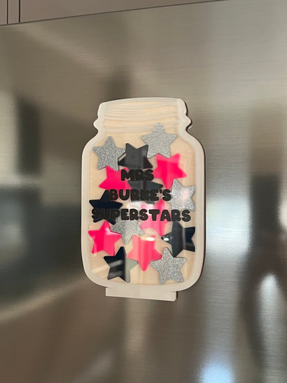 Personalised Rewards Jar