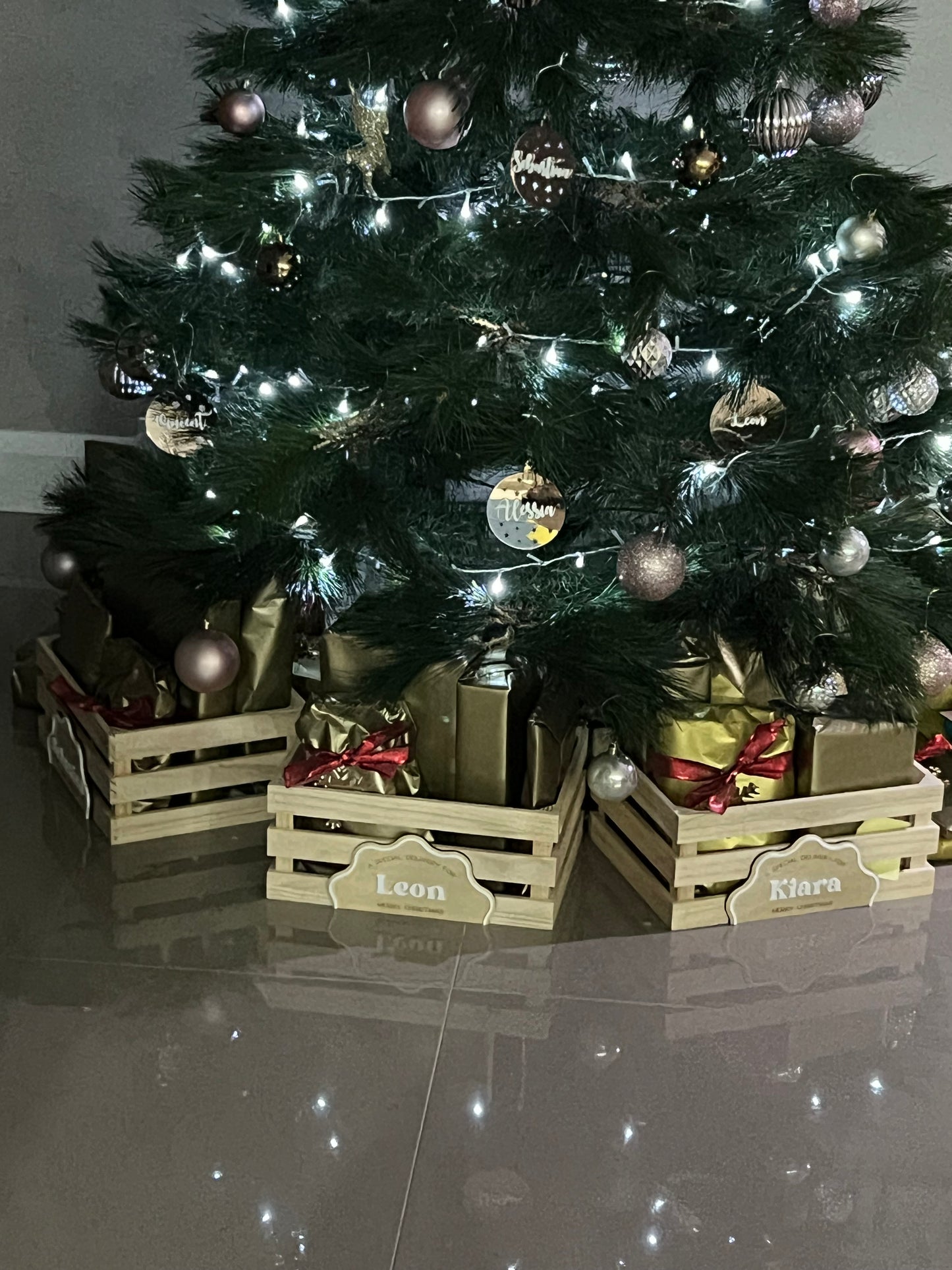 Personalised Wooden Crate