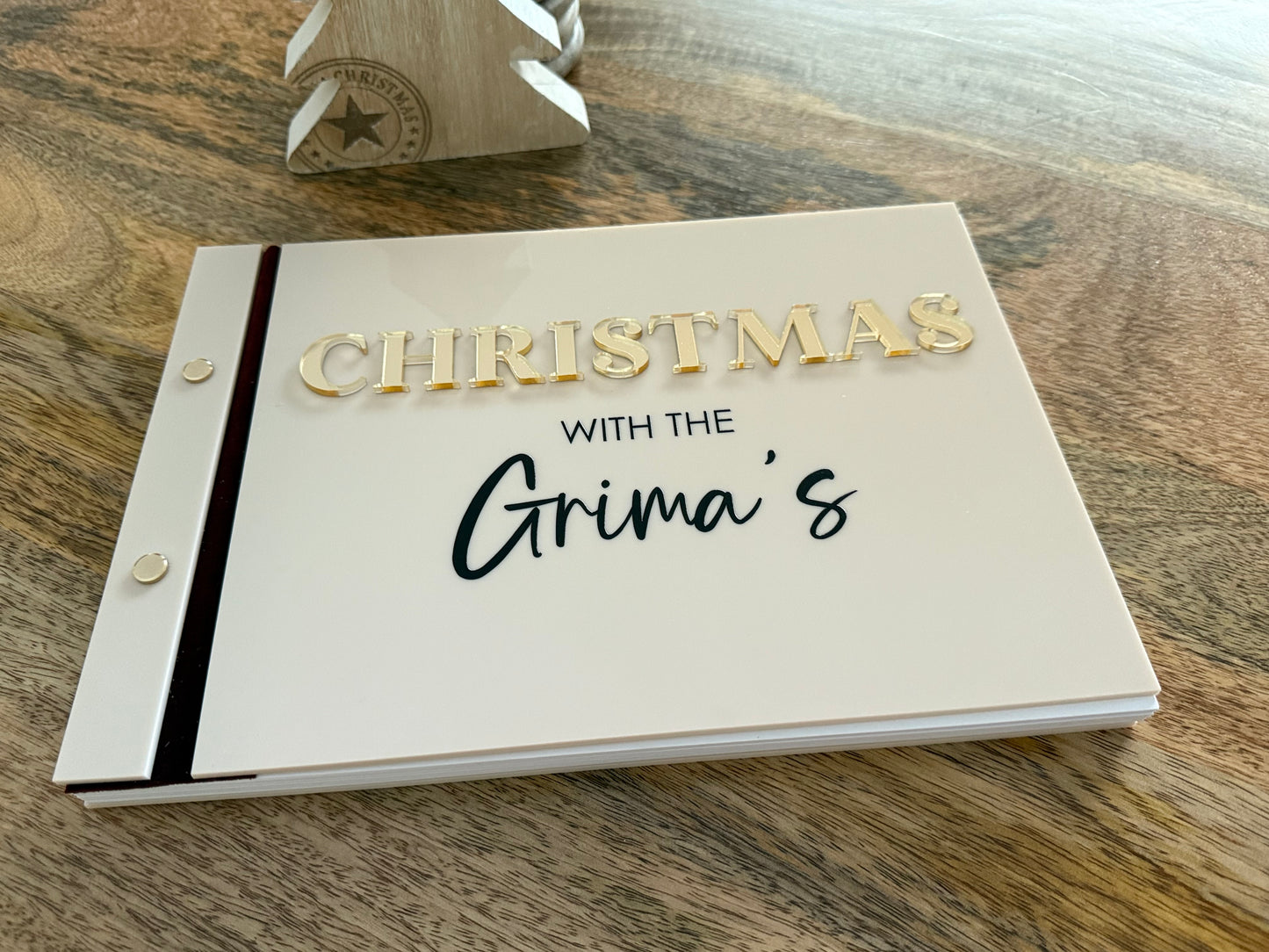 Personalised Christmas Photo Album