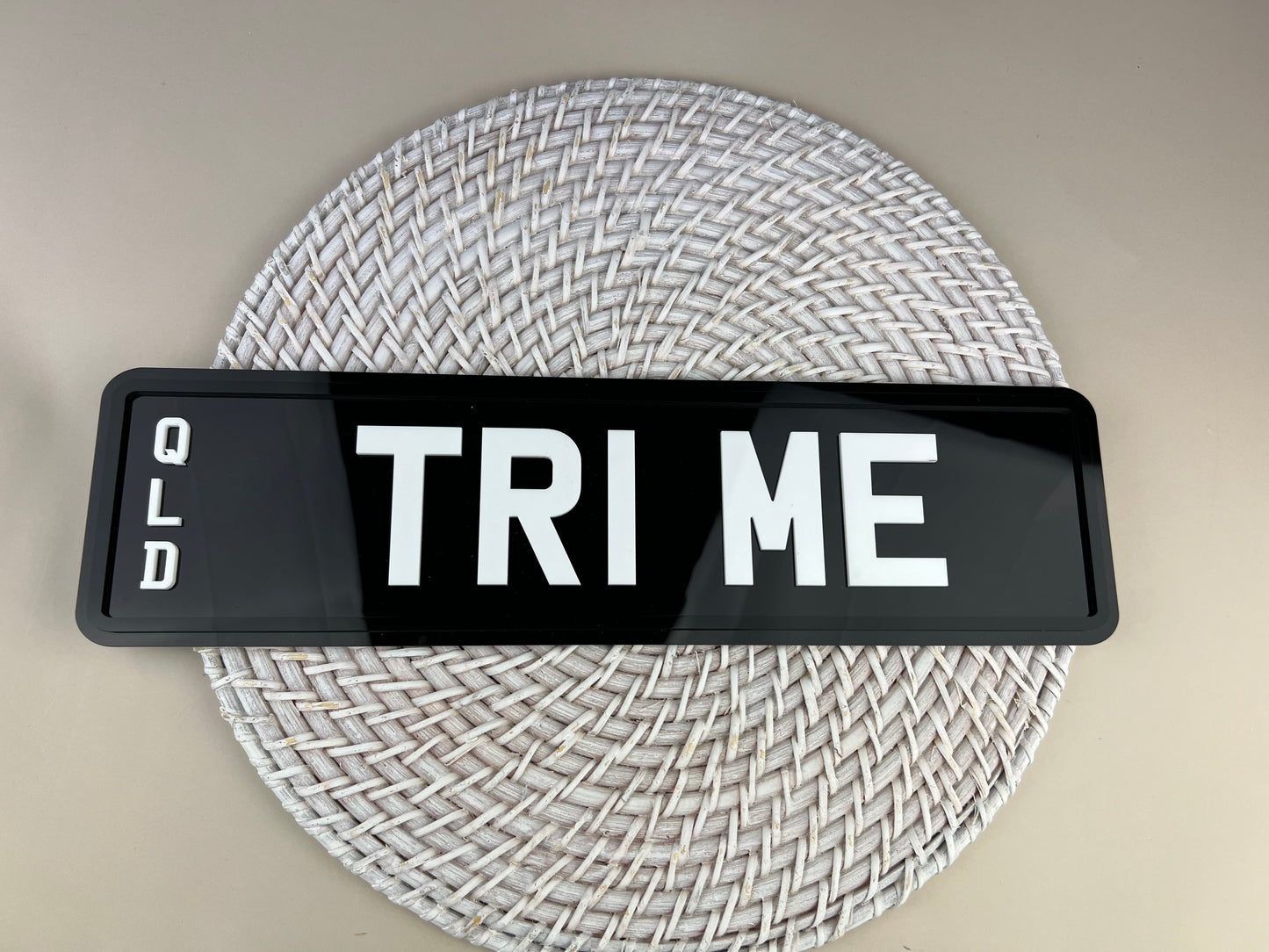 Novelty Acrylic Number Plates