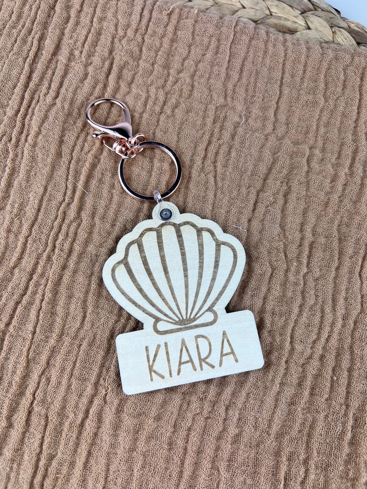 Personalised Timber Bag Tag