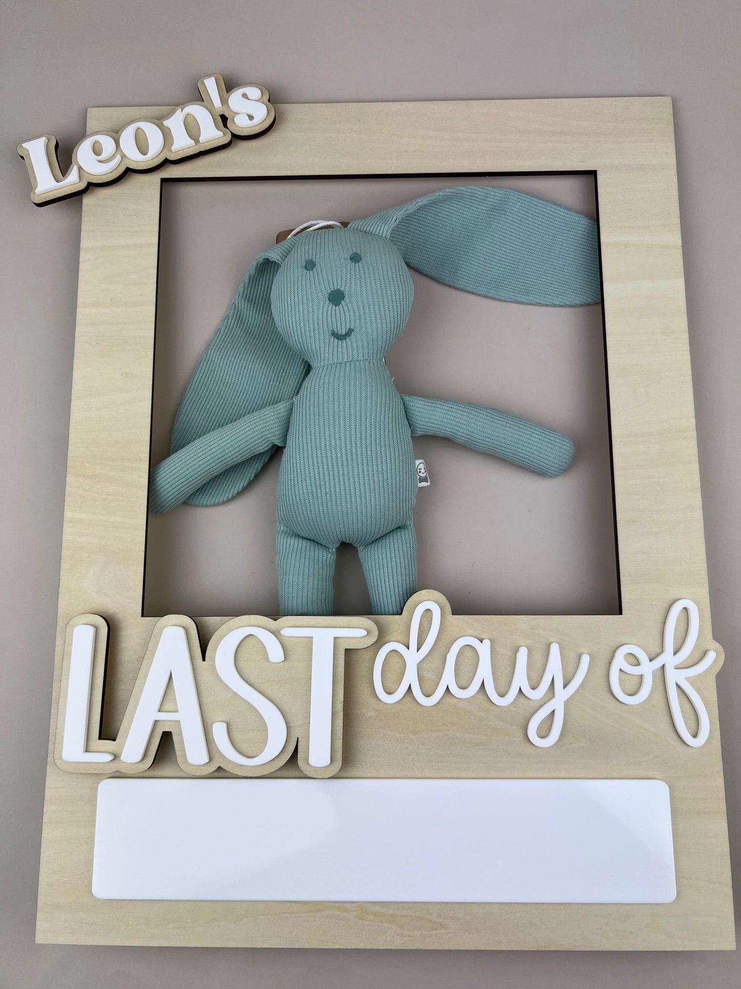 First Day School Selfie Board