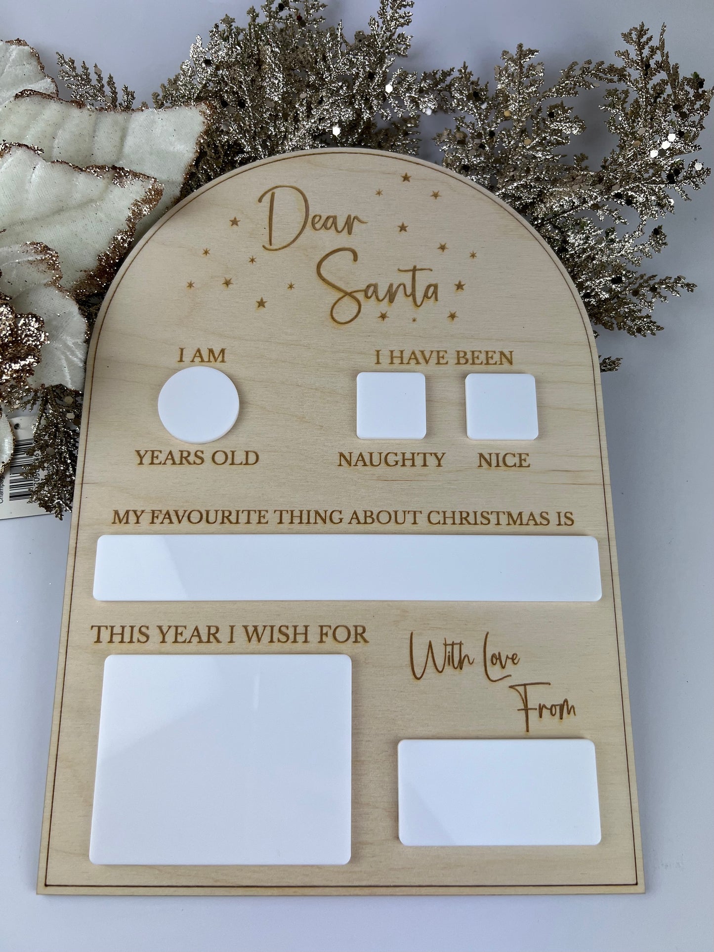 Dear Santa Board / Letter to Santa