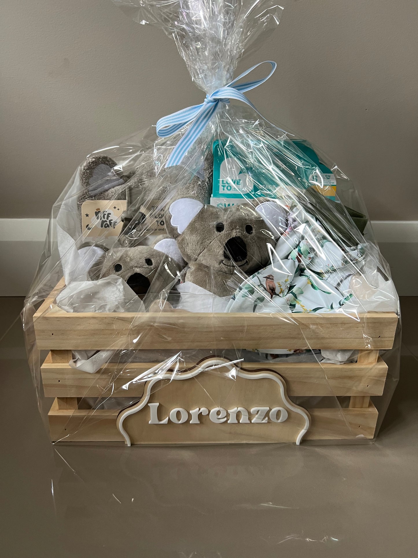 Personalised Wooden Crate