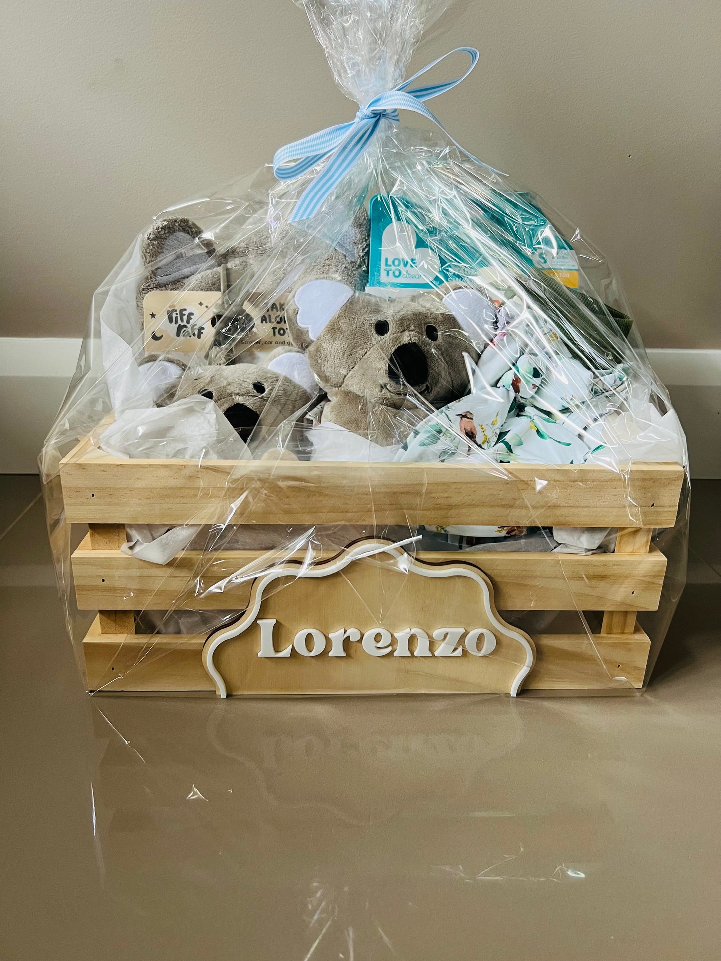 Personalised Wooden Crate