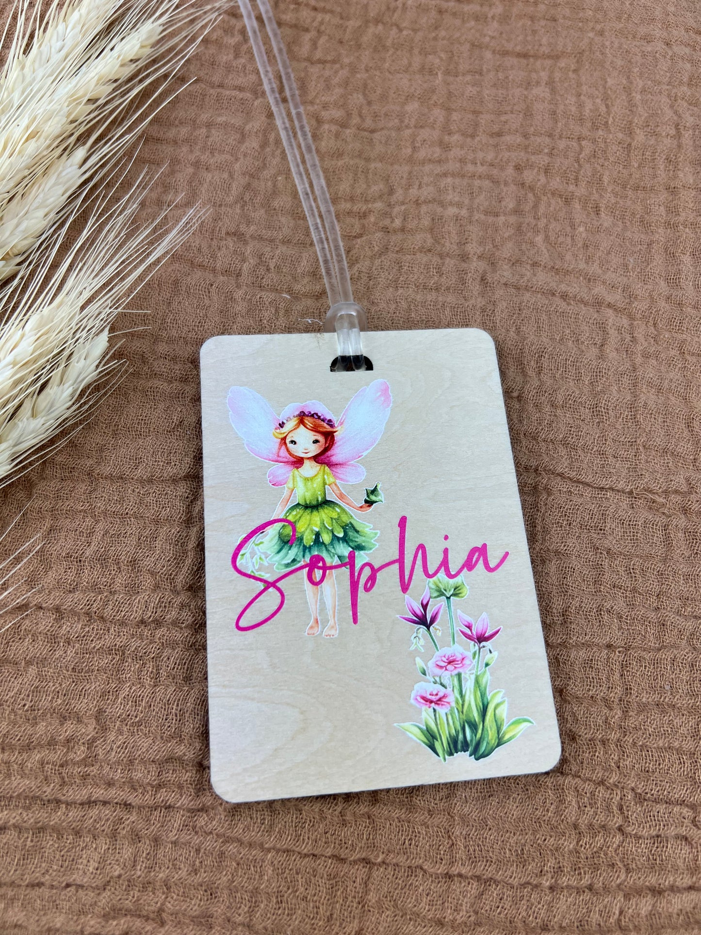 Printed Timber Bag Tag