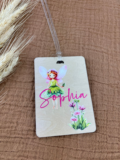 Printed Timber Bag Tag