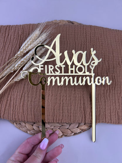 Custom Acrylic Cake Toppers