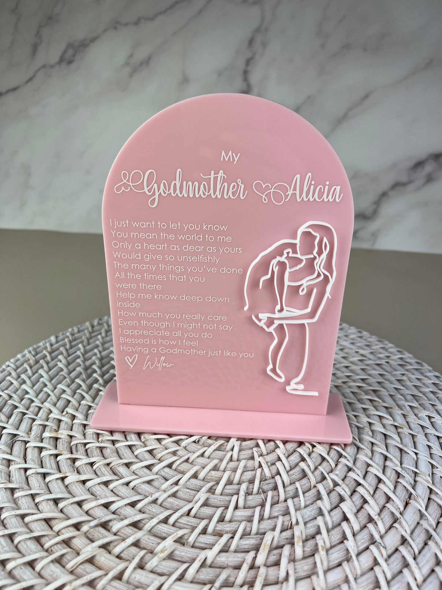 Appreciation Arch Plaque