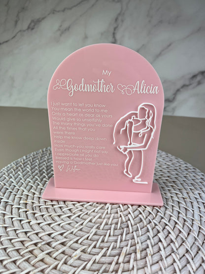 Appreciation Arch Plaque