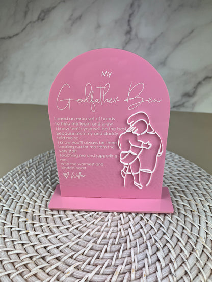 Appreciation Arch Plaque