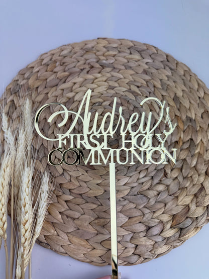 Custom Acrylic Cake Toppers