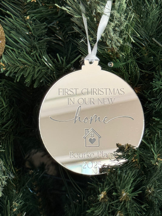 ‘First’ Christmas Tree Ornament
