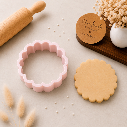 Cookie Cutter - Scalloped Circle
